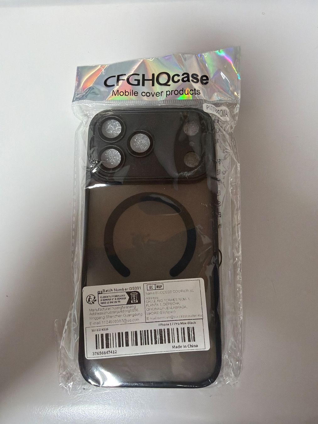 Cover & Protezioni schermo: iPhone 17 Pro Max NEU Handyhülle Black – Nuovo e nell'imballaggio originale da Kilchberg ZH venduto da Visper