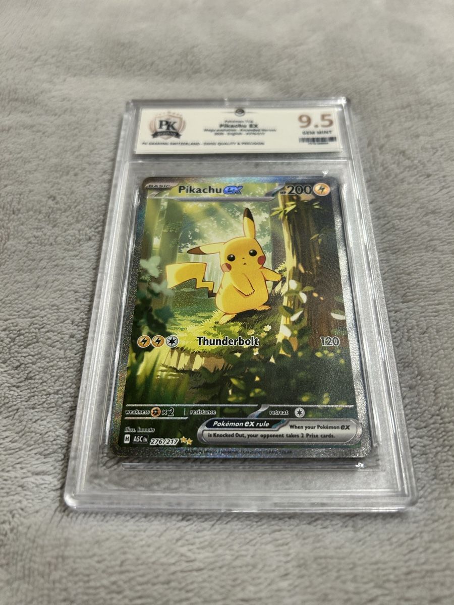 Cartoline: Pikachu EX 276/217 PK9.5 ENG – Nuovo (secondo la descrizione) da Vevey venduto da Poke_1800