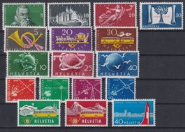 G34) Lot Freimarken mit Gummi ohne Falz, sehe Scan