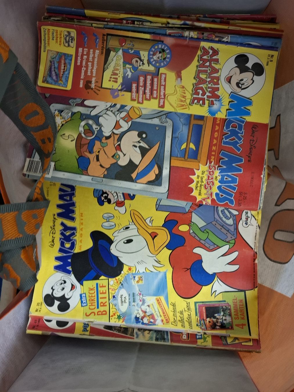 Comics: Micky Maus Hefte, Konvolut Comics Jg 89 bis 2000 – Gebraucht aus Riehen von joerdeli 7