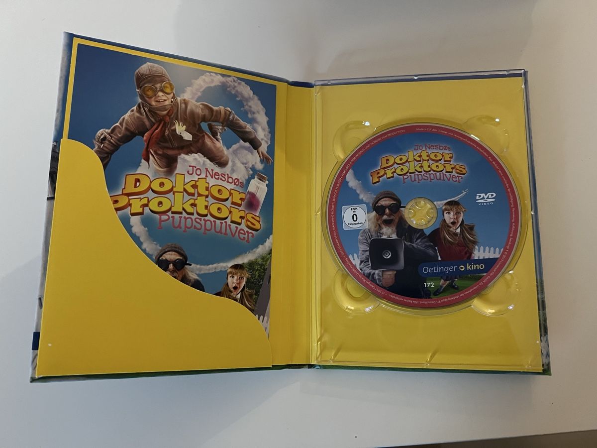 Tutti i DVDs: DVD Doktor Proktors Pupspulver - Wattiertes Case – Usato da Altstätten SG venduto da sheamus 2