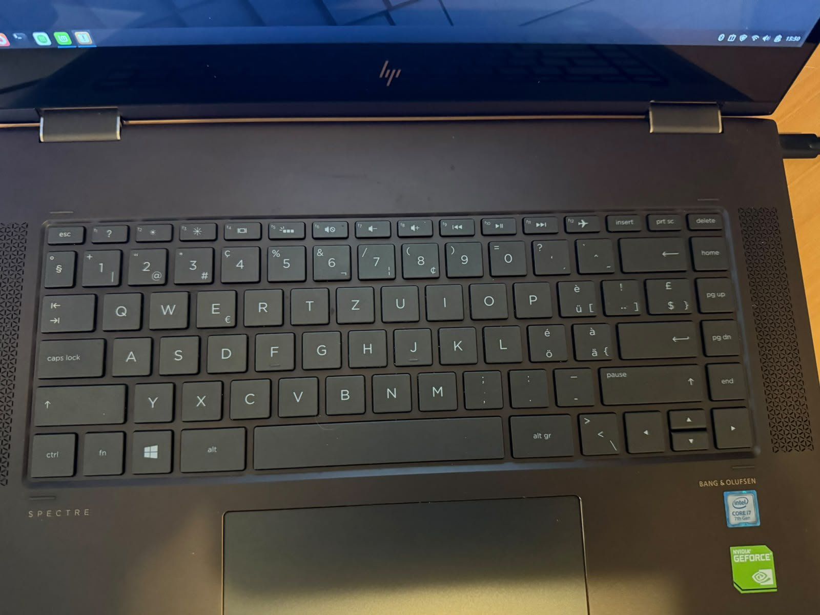 Hewlett Packard Notebook: HP Spectre x360 (15-bl090nz) mit Linux Mint und Touchscreen – Usato da Schwarzsee venduto da inish 2