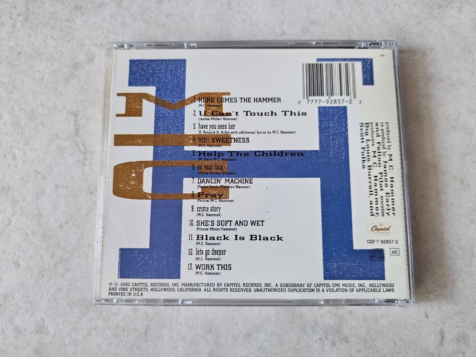 CDs: Mc Hammer  -  Please Hammer Don't Hurt 'Em – Gebraucht aus Schneisingen von backstore24 1