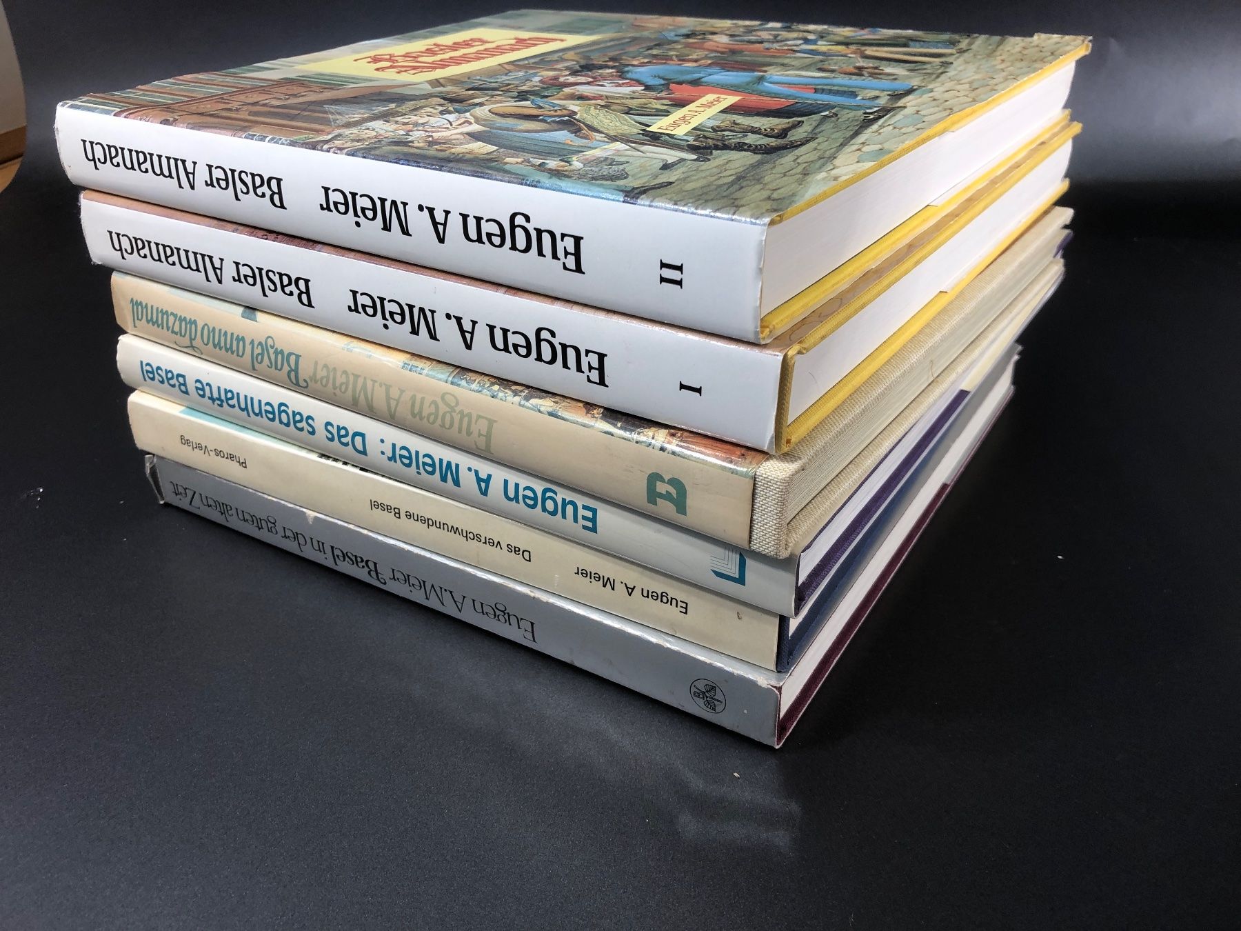 Libri: ⭐ 6x tolle Basler Bücher Eugen A. Meier – Usato da Arisdorf venduto da Liquidus 6