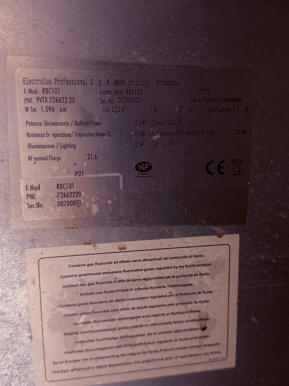 Elettrodomestici da cucina: Schockkühlung – Usato da Rupperswil venduto da Tinka88 6