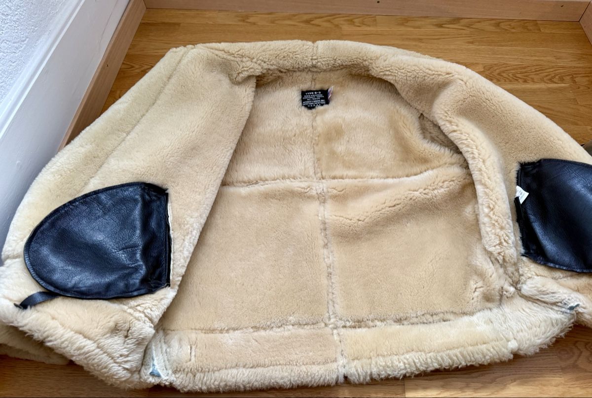 Schott Giacche: Schott B3 Shearling Bomber Jacket (made in USA) – Usato da Bern venduto da Noah1991 5