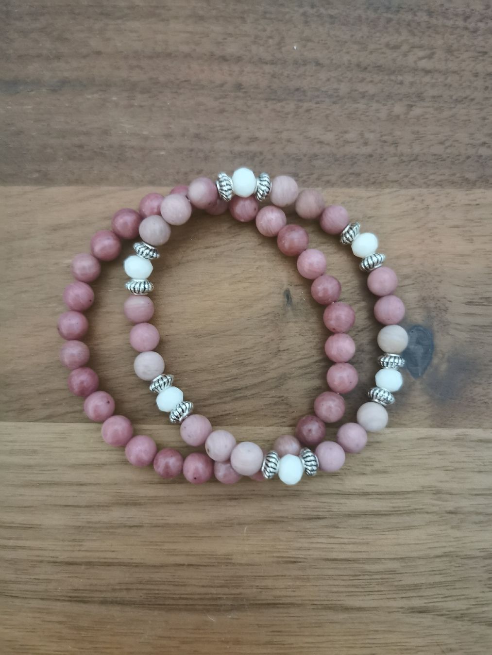 Armbänder & -reifen: Rhodonit Stein Armbandset – Neu und originalverpackt aus Sempach von .1SecondBrands.