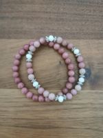 Rhodonit Stein Armbandset