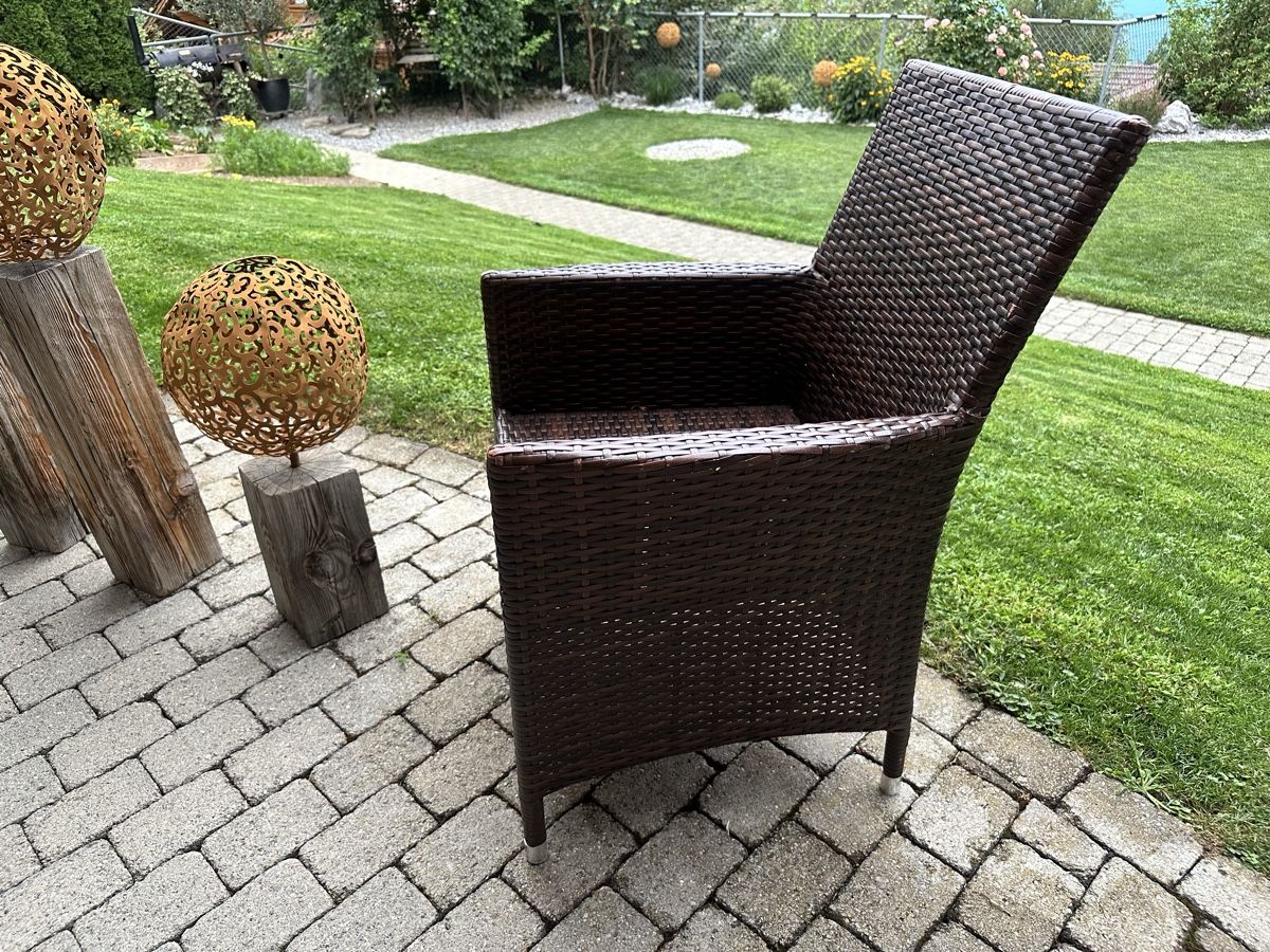 Chaises: 5 Gartenstühle – D'occasion à sigriswil par markust0102 1