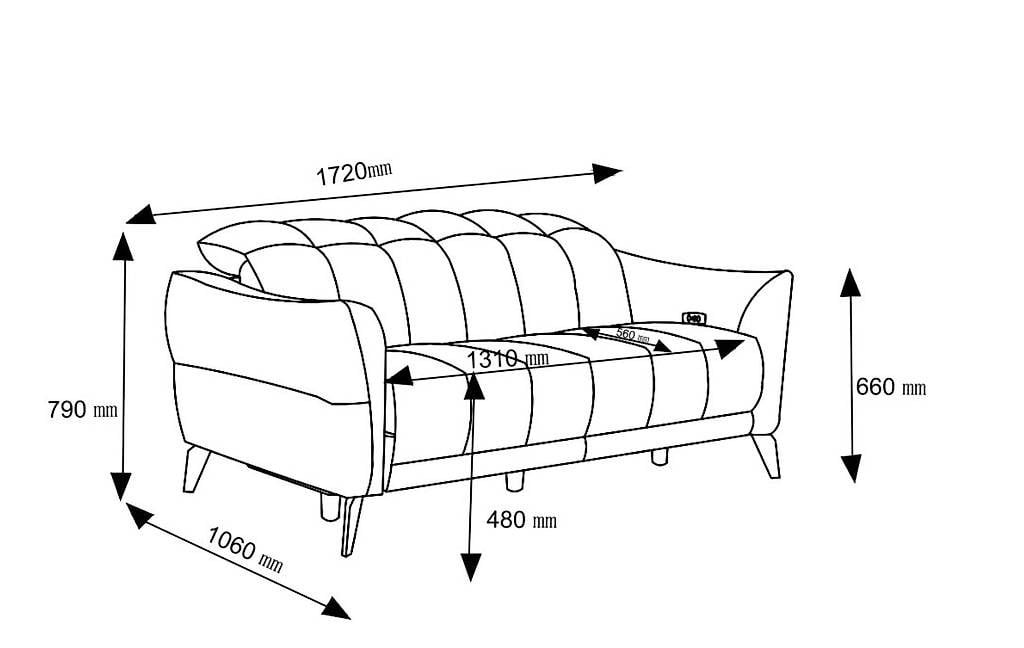 Divani: Elektrische 3-SitzerCouch – Nuovo (secondo la descrizione) da Wangen SZ venduto da tin_7wjw 4