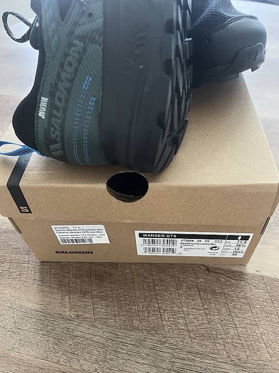 Scarpe da uomo: Salomon Wander GTX Neu  – Usato da Effretikon venduto da ugochan 2