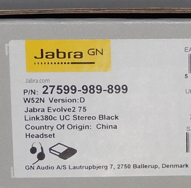 Jabra Kopfhörer: Jabra Evolve2 75 USB-C Bluetooth Headset – Neu – Neu und originalverpackt aus Bern von compischop 4