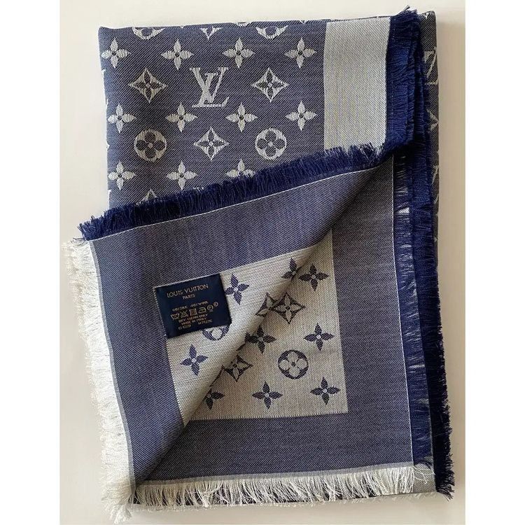 Louis Vuitton Foulard & Sciarpe: Louis Vuitton Monogram denim scarf new – Nuovo (secondo la descrizione) da Birr venduto da ima_m55p 4