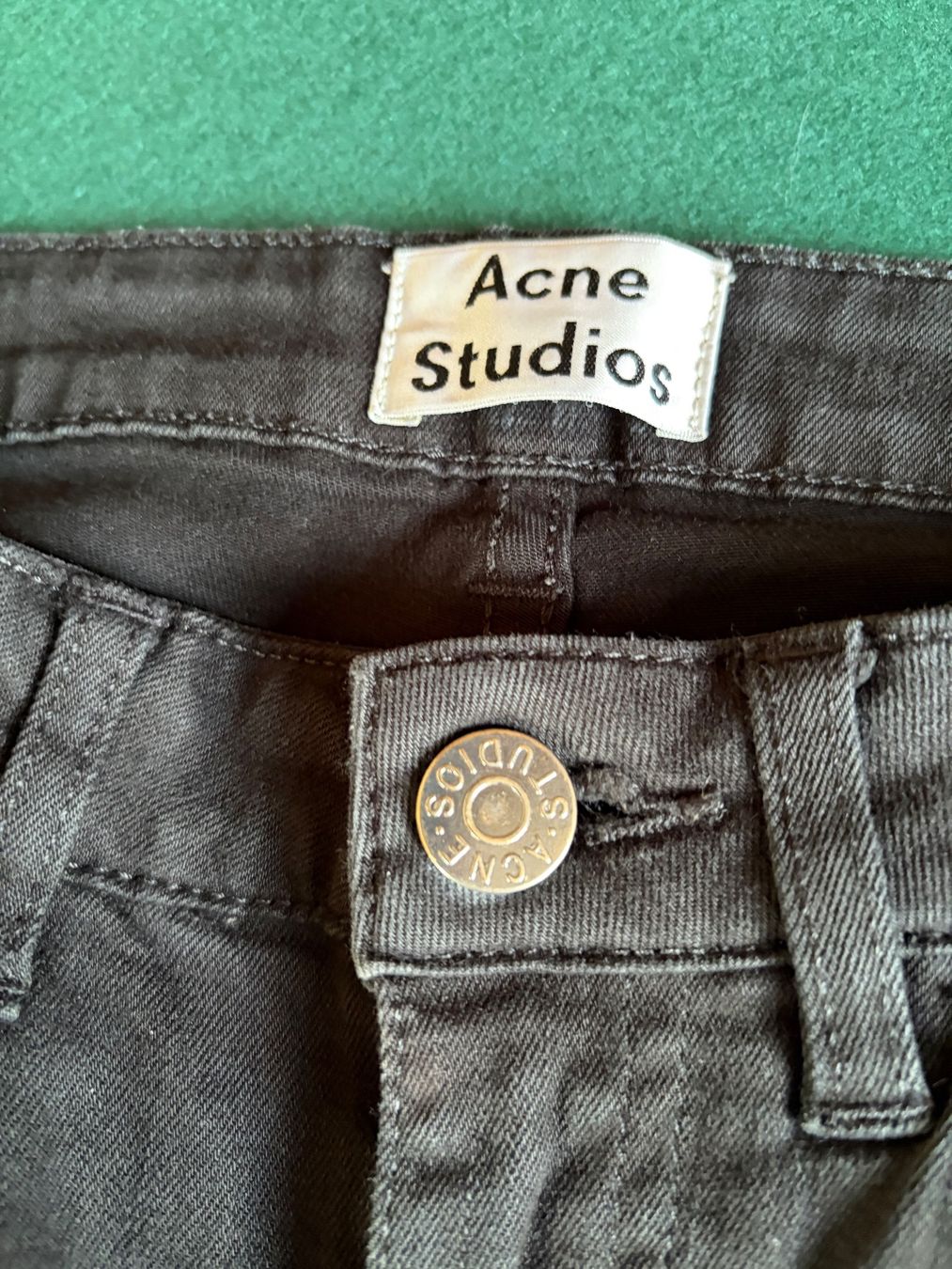 Jeans: ANCE STUDIOS  Größe 26/32 Denim Schwarz NP 450,- – Usato da Interlaken venduto da Bona55 6