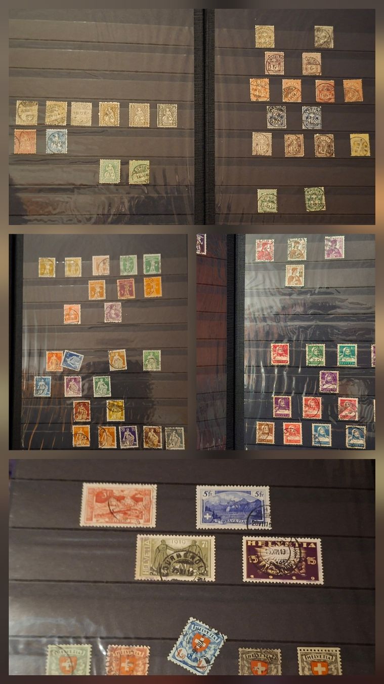 Tous les timbres: Briefmarken Schweiz classic div.  – D'occasion à Balgach par SIMEON27 2