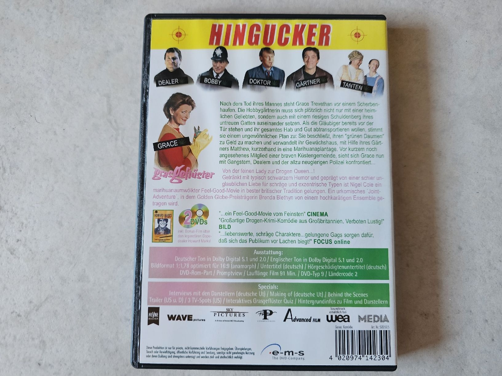 Tous les DVDs: Grasgeflüster  -  2 DVD Set – D'occasion à Schneisingen par backstore24 1