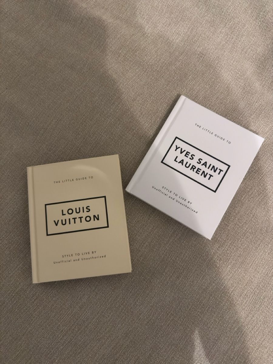 Bücher: Louis Vuitton & YSL Mini Bücher – Neu und originalverpackt aus Augst BL von ssharonc