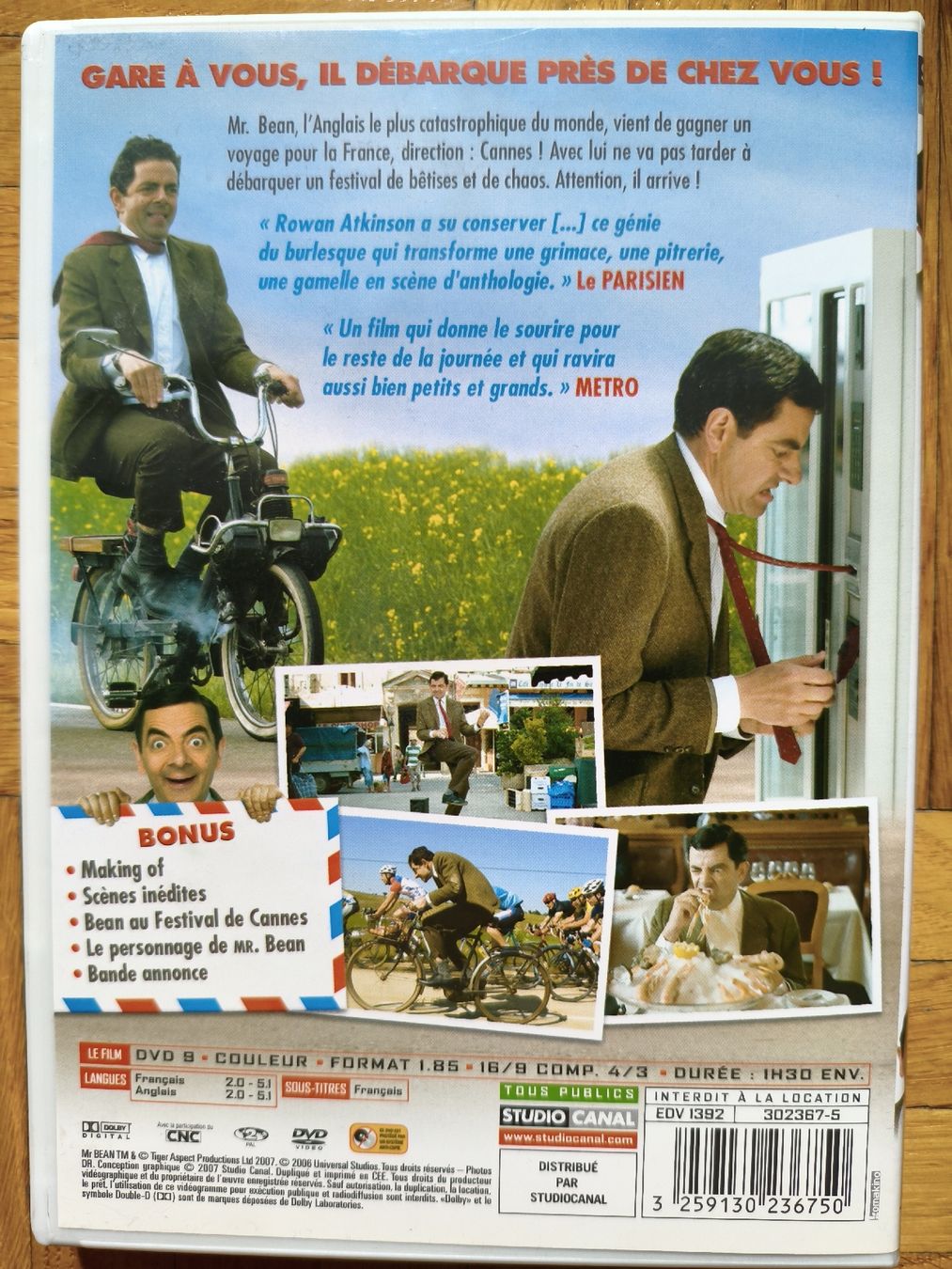 Alle DVDs: Les vacances de Mr. Bean – Gebraucht aus Renens VD von kollar7 1