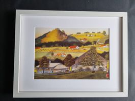 ALBERT MANSER FOTHOLITHO. „ALBERTLI“ MIT NEUWERTIGEM RAHMEN