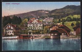 Hilterfingen, Uferpartie mit Hotel Hilte