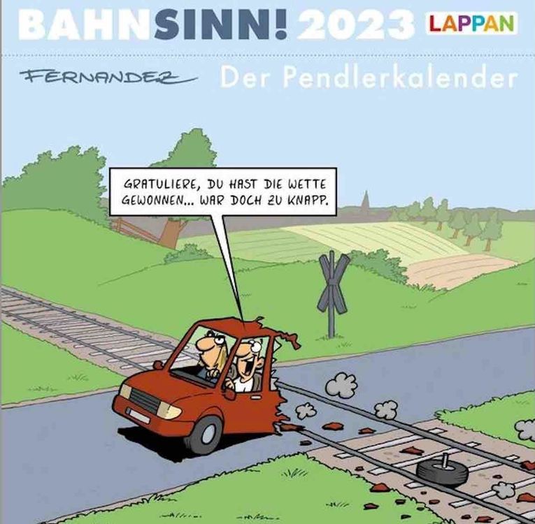 Miguel Fernandez: Bahnsinn! – Der Pendlerkalender 2023 | Kaufen Auf Ricardo