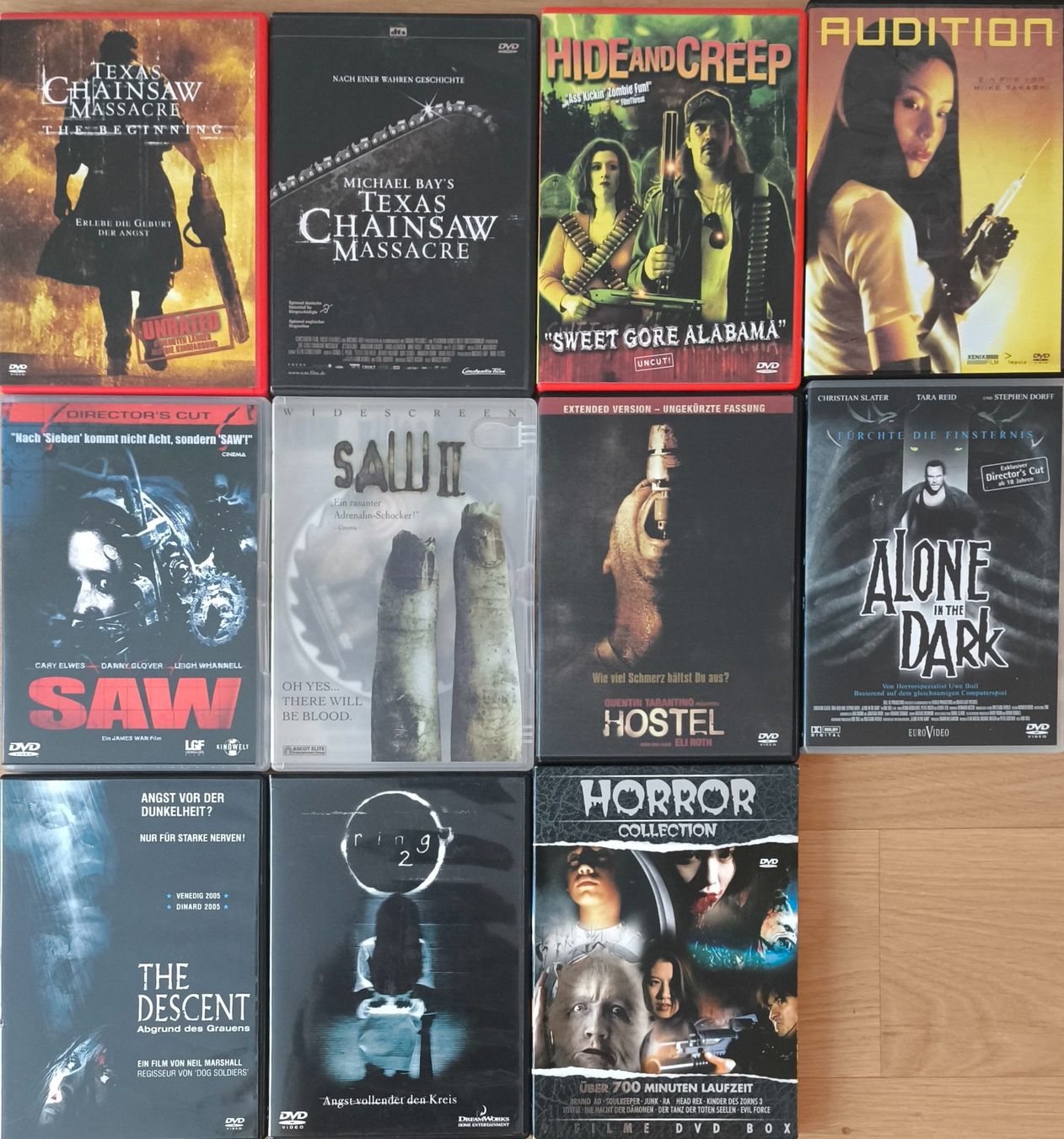 Tutti i DVDs: DVD Sammlung Horror – Usato da Birmensdorf ZH venduto da B091358