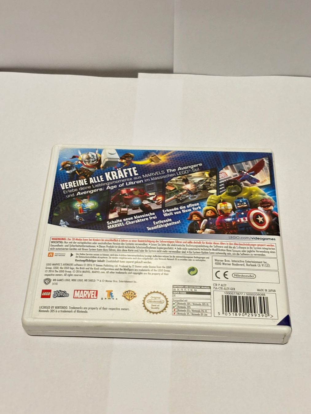 Nintendo Giochi: Nintendo 3ds Lego Avengers – Usato da Widnau venduto da Puch-Garage 1