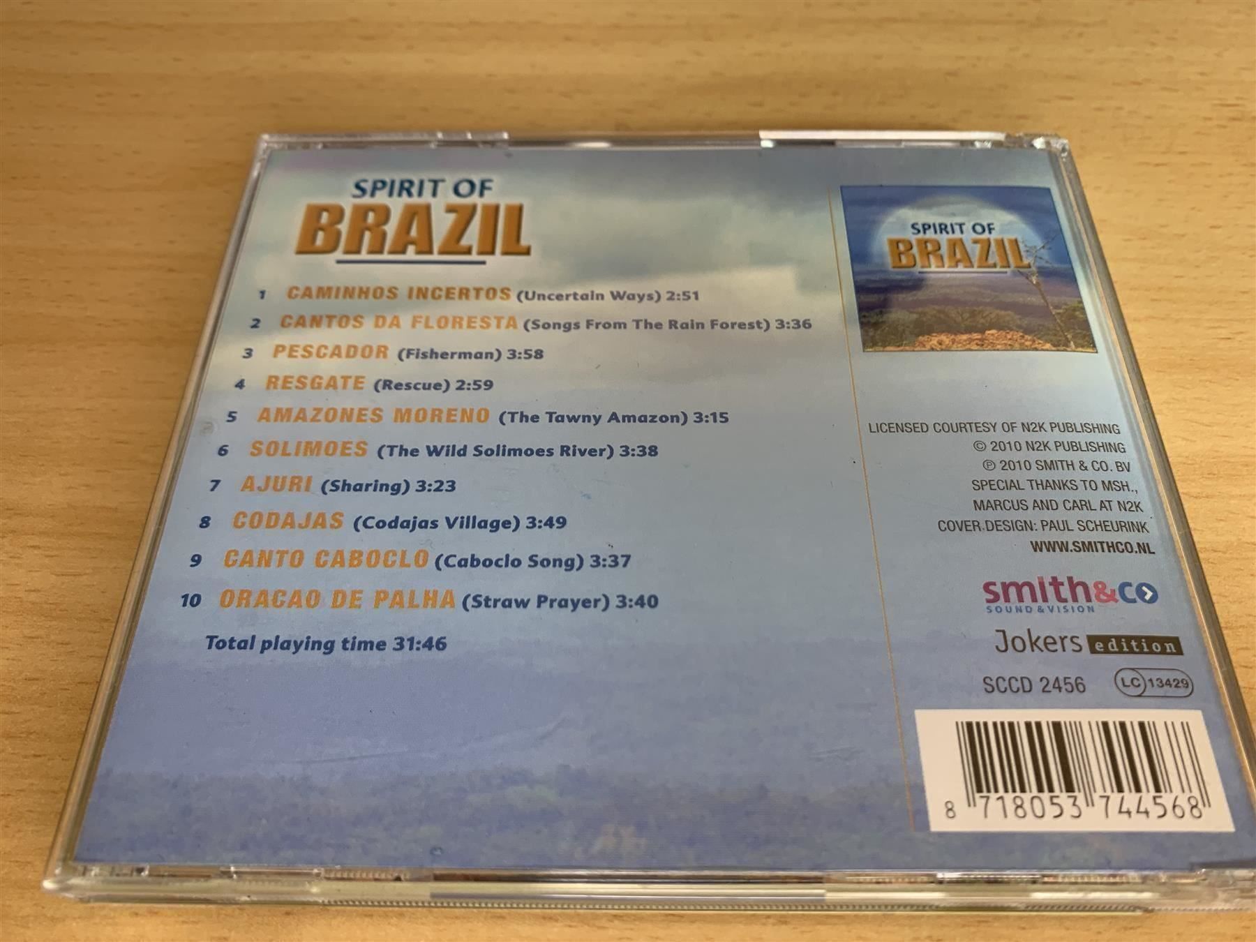 CD: Spirit Of Brasil – Usato da Rikon im Tösstal venduto da Alpenmutz 1