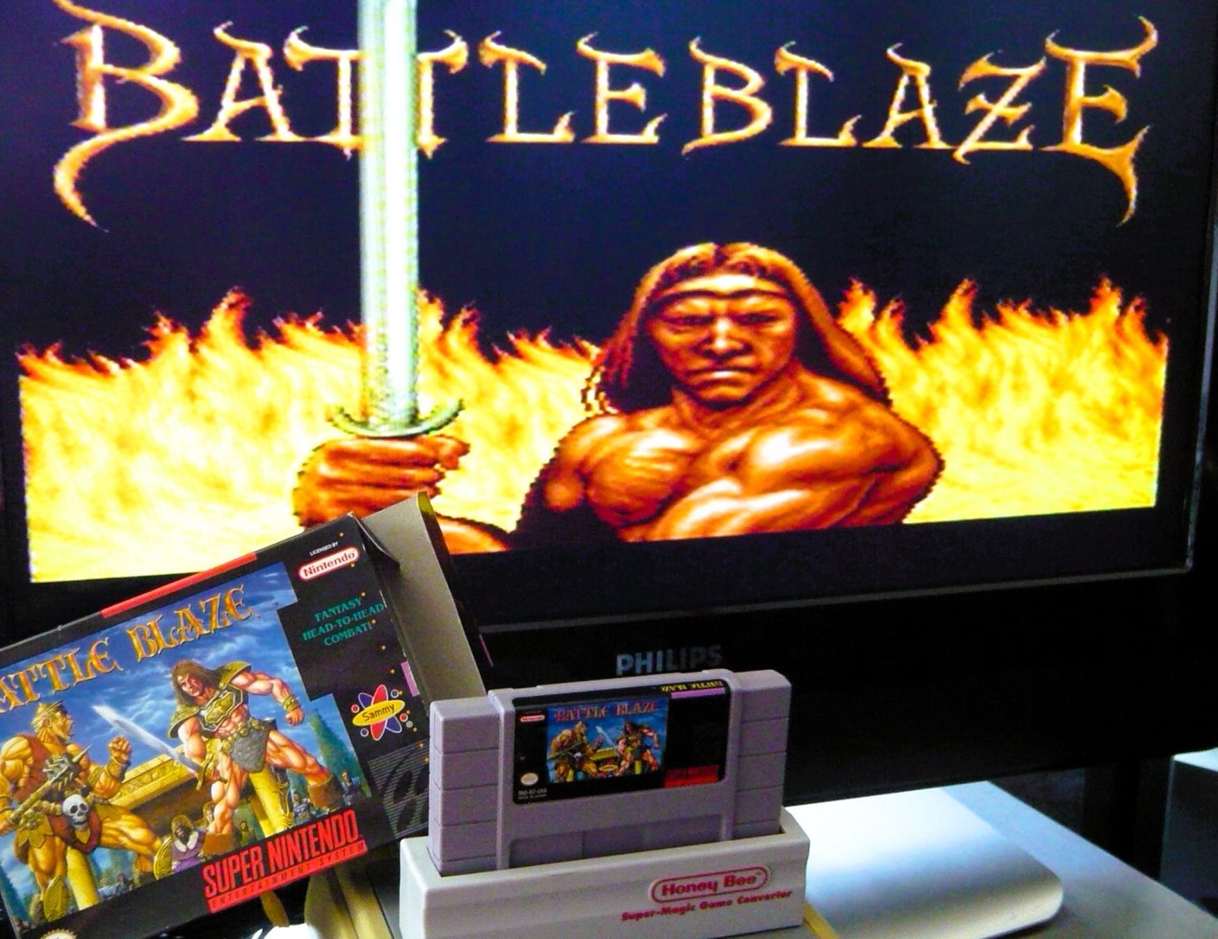 Nintendo Giochi: SNES: Battle Blaze, CIB, Bon état+ – Usato da Onex venduto da Jaguar1986