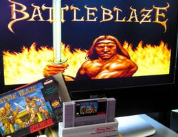 SNES: Battle Blaze, CIB, Bon état+