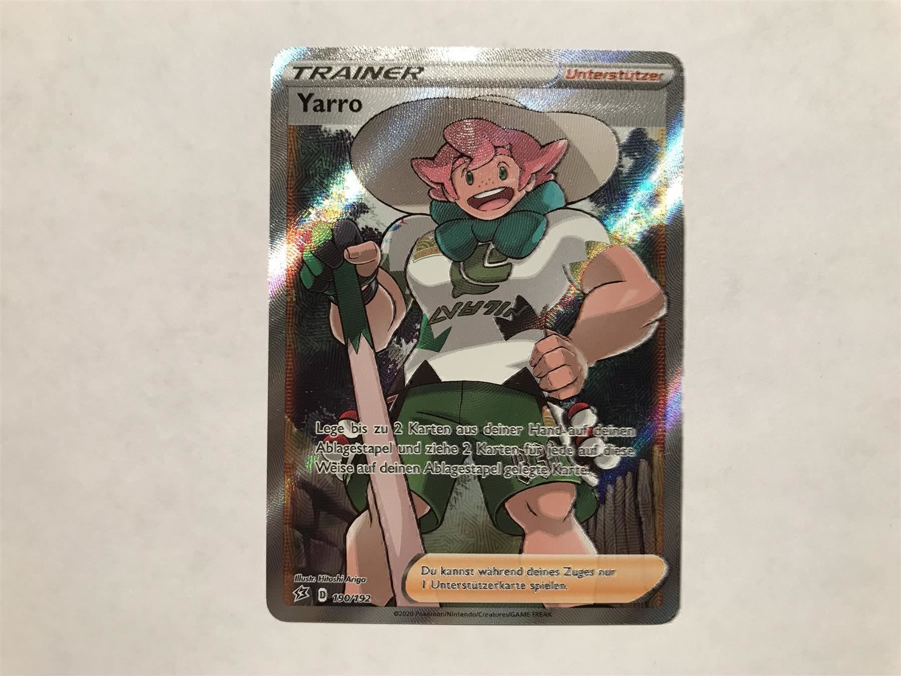 Pokémon Sammelbilder & Trading cards: Trainer Yarro – Neu (gemäss Beschreibung) aus Hagendorn von Pokecollectorch 1
