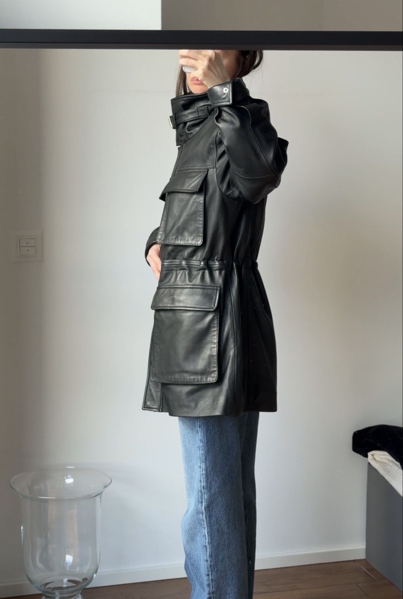 Gestuz Giacche: Gestuz leather jacket – Nuovo (secondo la descrizione) da Paradiso venduto da viorea 5