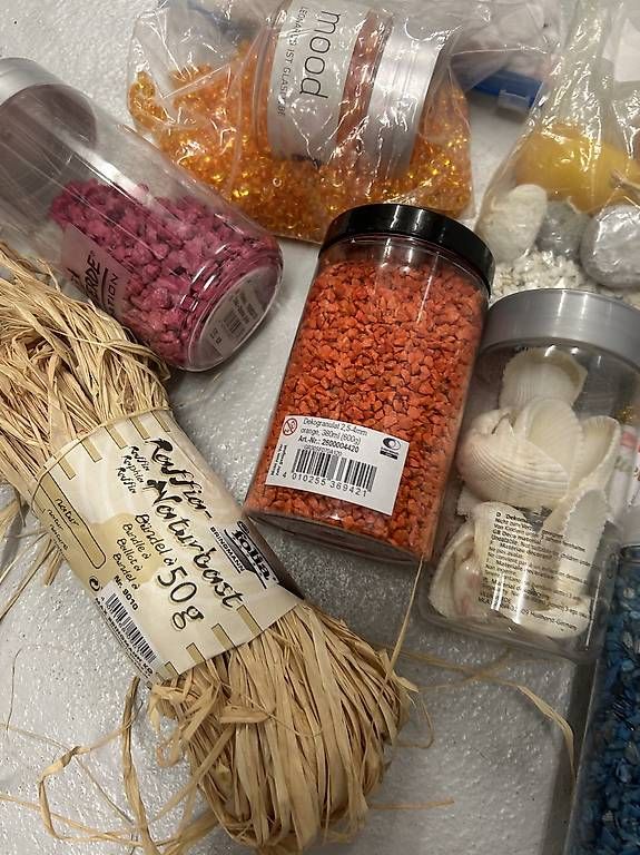 Kit bricolage: Deko Steine Muscheln Kerzen Perlen Basteln – Nuovo (secondo la descrizione) da Mönchaltorf venduto da JeyFischer 1
