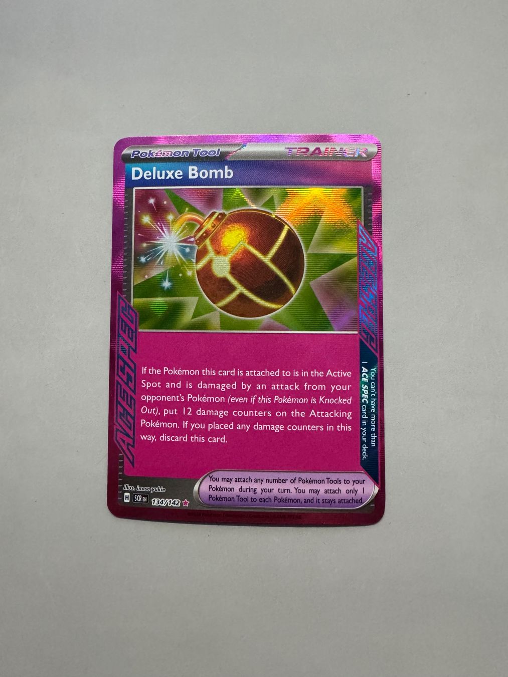 Pokémon Carte collezionabili: Deluxe Bomb 134/142 Ace Spec – Nuovo (secondo la descrizione) da Niederhasli venduto da tcgpoint