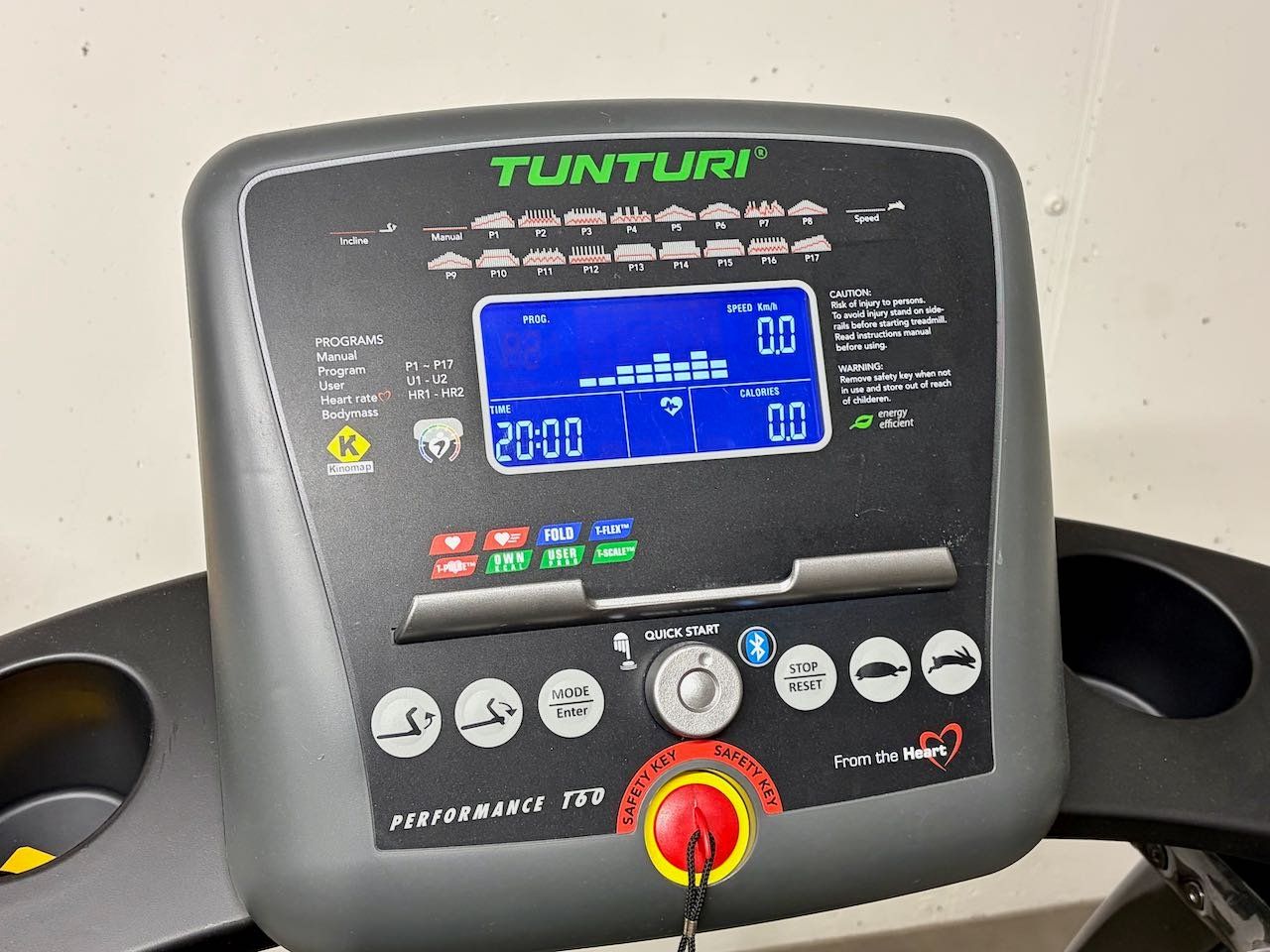 Tunturi Hometrainer: Laufband Tunturi T60 Performance – Usato da Bonstetten venduto da Guaya 1
