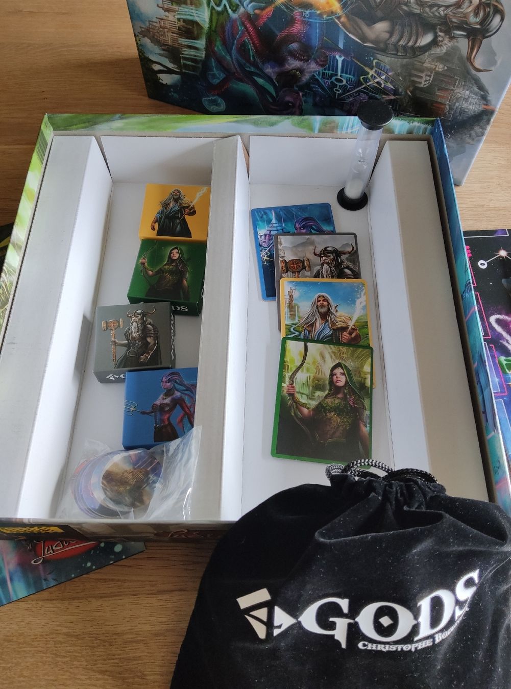 Giochi: 4 Gods - Brettspiel - Asmodee – Usato da Zofingen venduto da Justice79 6