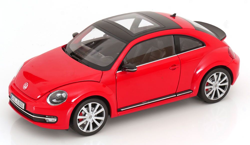 Volkswagen Modellini d'auto: VW NEW BEETLE 2012 ROT 1:18 WELLY – Nuovo e nell'imballaggio originale da Suhr venduto da Moebelsiralfred