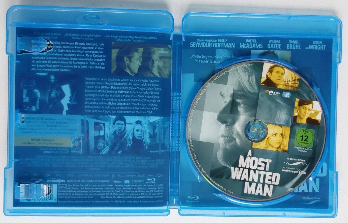 Tutti i DVDs: Blu Ray - A Most Wanted Man – Usato da Biberstein venduto da Lou13lou 2