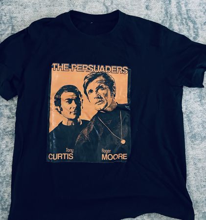 T-Shirt The Persuaders Tony Curtis Roger Moore L