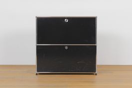 USM Haller Regal Graphitschwarz