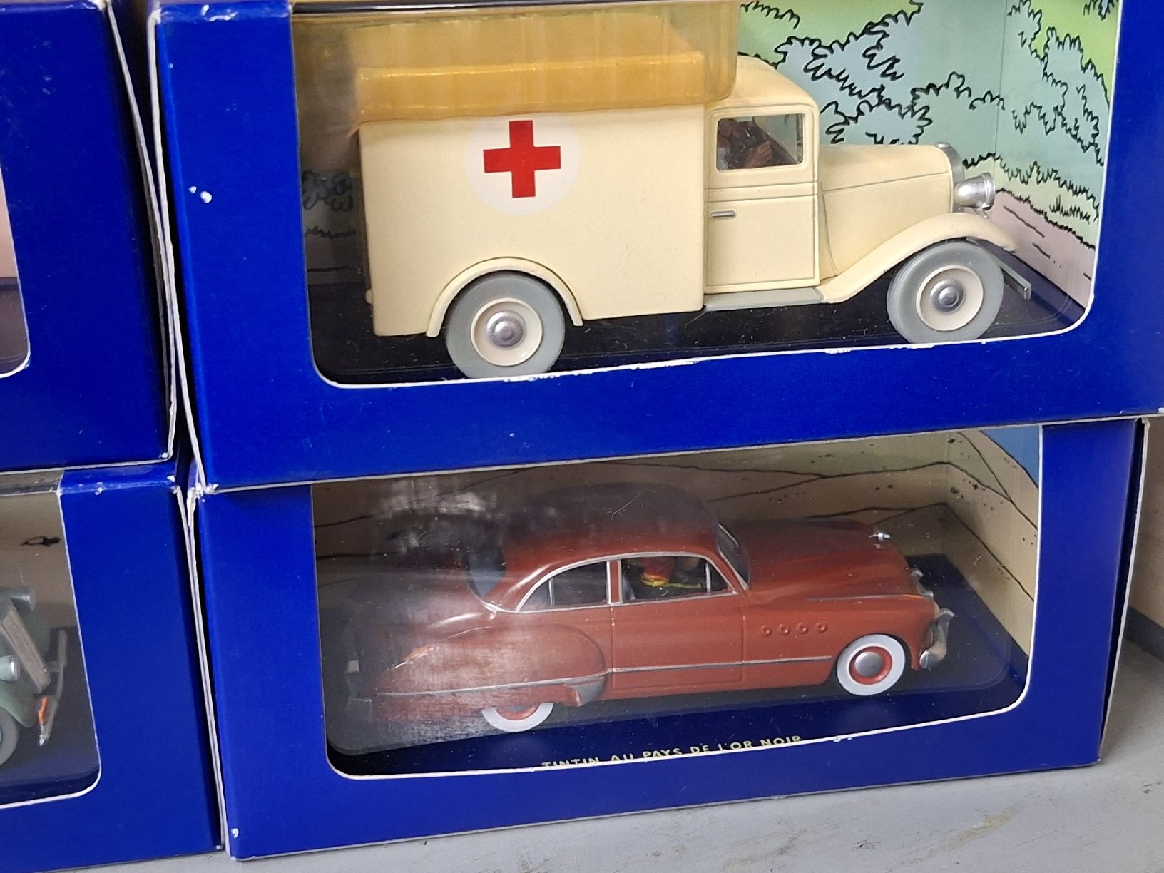 Modellautos: 6 voitures collection Tintin – Neu (gemäss Beschreibung) aus Monthey von Jmbois 3