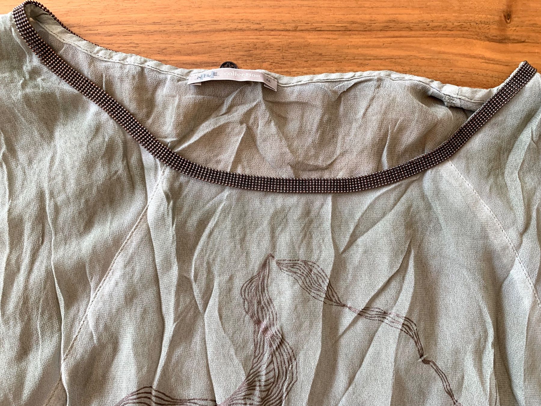Nile Camicette: NILE edle Seidenbluse Blusenshirt Grösse M – Nuovo (secondo la descrizione) da Meiringen venduto da luanik 1
