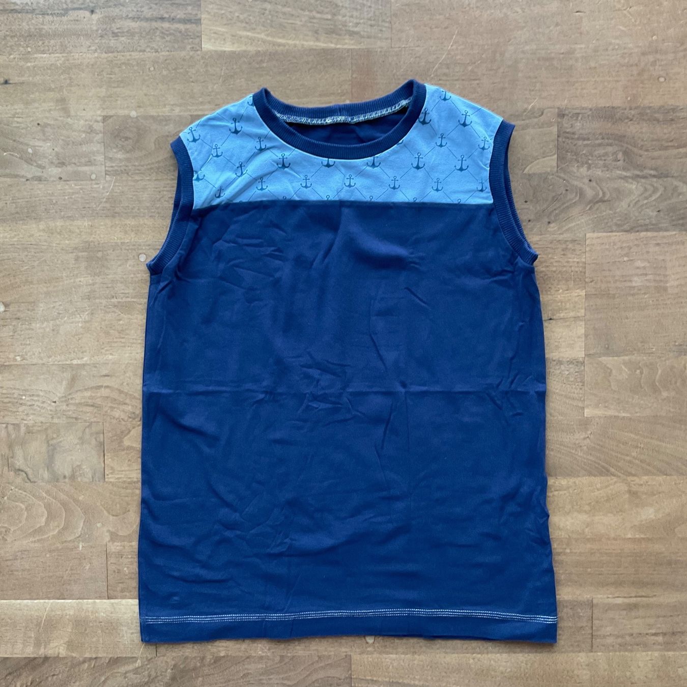 Camicie, T-shirt & Polo: Trägershirt, Anker, Selfmade, Gr. 158/164 – Usato da Wattwil venduto da Marlan3