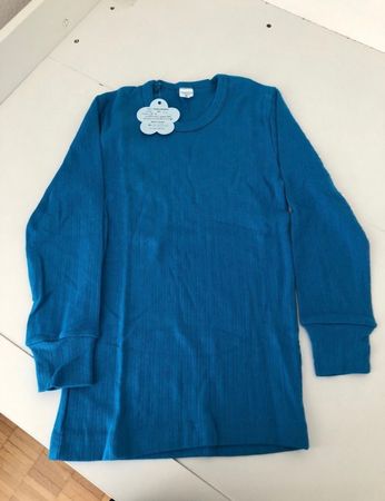 Neu! Unterhemd  Gr. 134 Blau 👕