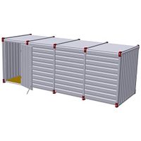 Lagercontainer / Container – 6 m mit Anschlagtüre