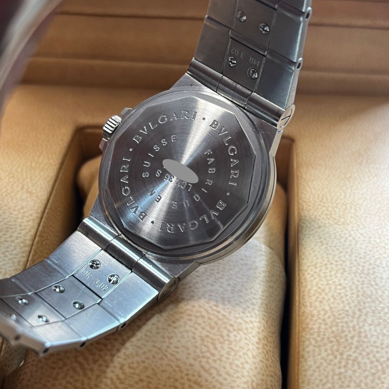 Bulgari Orologi: Bulgari Diagono Automatic Date Full Set LCV35S – Usato da Carouge GE venduto da Watchaser 4
