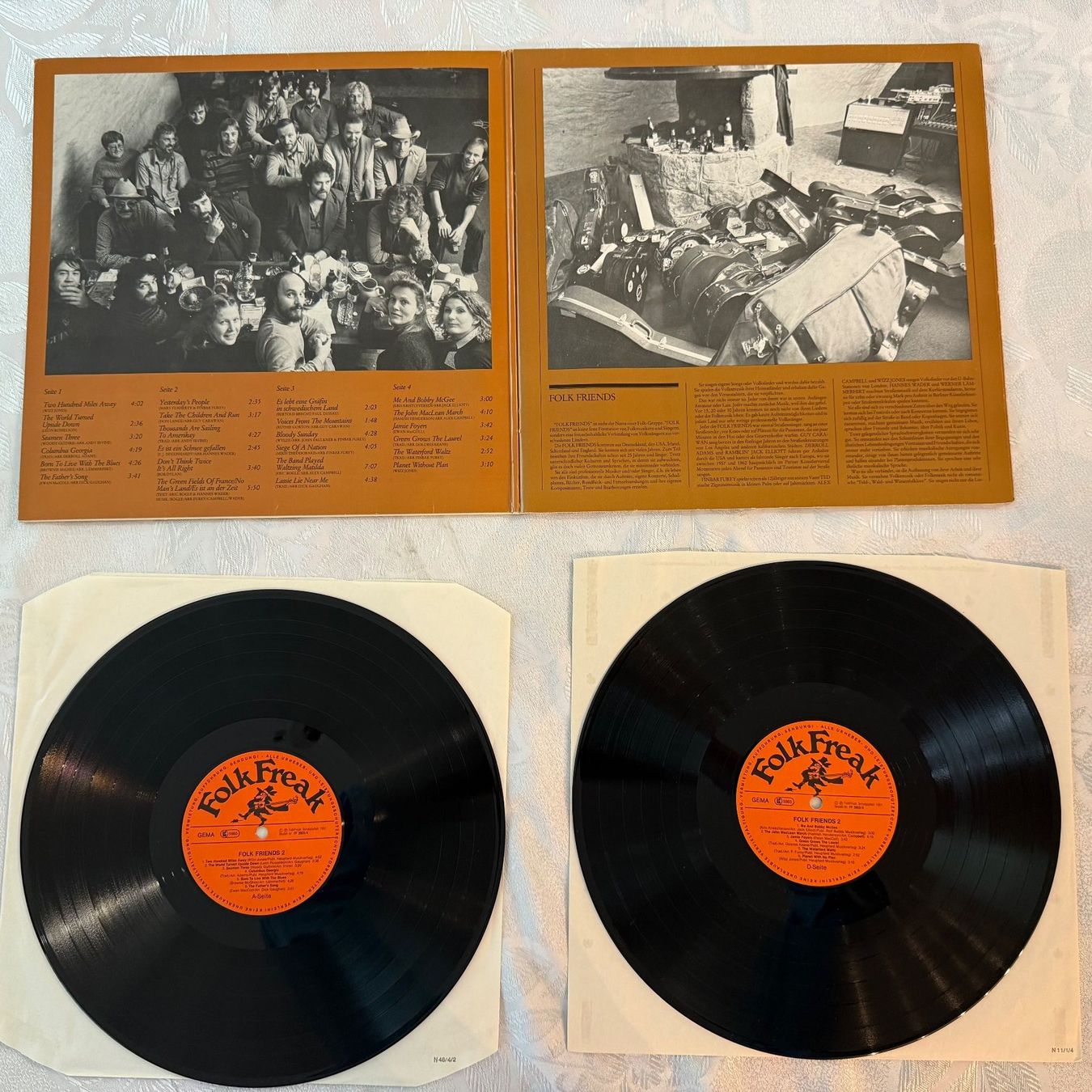 Dischi in vinile: FOLK FRIENDS 2 – Usato da Zürich venduto da fehlton 5