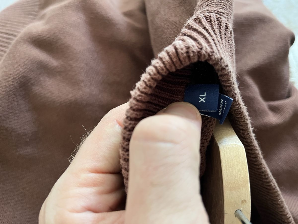 Gant Maglioni & Felpe: GANT Pullover Supima Cotton braun Groesse XL – Usato da Lausanne venduto da Danash 4