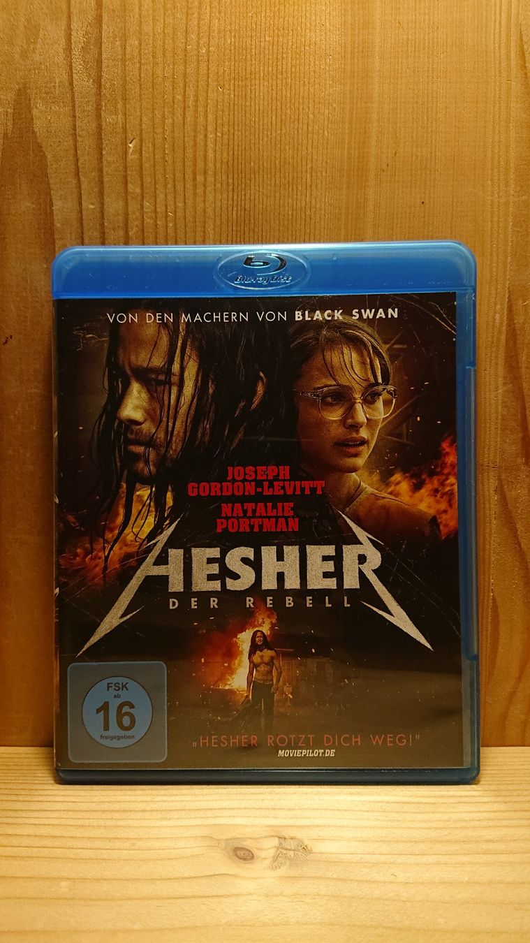 Tous les DVDs: HESHER der Rebell Blu-Ray mit Joseph Gordon-Levitt – D'occasion à Wilderswil par Exebub