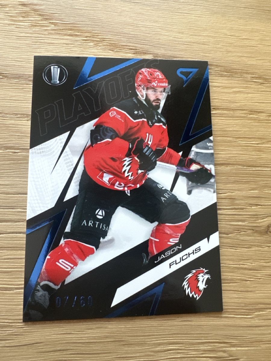 Sportzoo Carte collezionabili: Sportzoo Playoffs Jason Fuchs LHC – Nuovo (secondo la descrizione) da Ueberstorf venduto da Schmuedi1